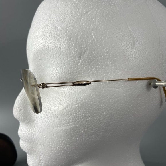 SILHOUETTE 7436 20 6067 Titanium Gold Rimless EYEGLASSES FRAMES - Picture 3 of 9